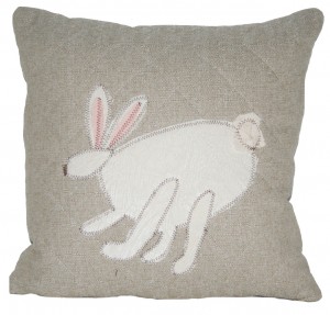 Bunny Linen Pillow Bunny Linen Pillow