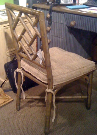 Guildmaster Chinese Chippendale Bamboo Chair