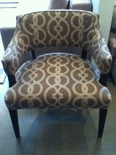Robert Allen Dwell Studio Snake Chain Fabric on Chair