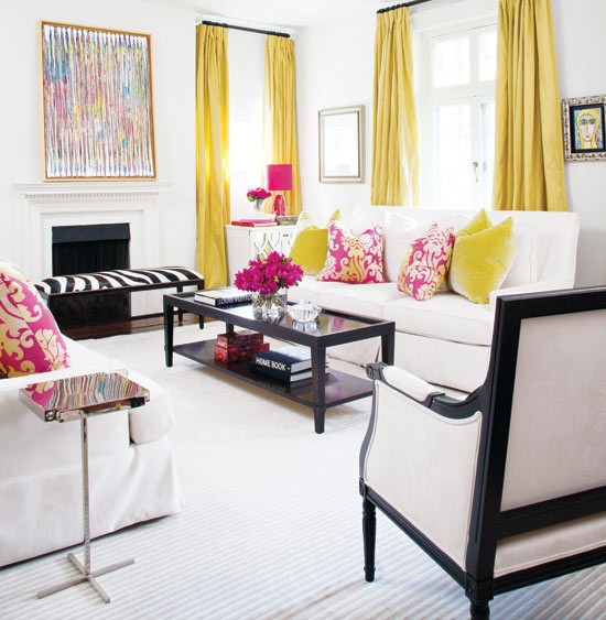 Yellow Living Room