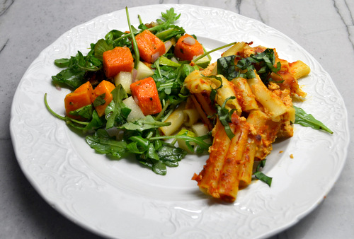 Weight Watchers Baked Ziti and Fall Harvest Salad