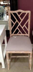 Faux Bamboo Chippendale Chair