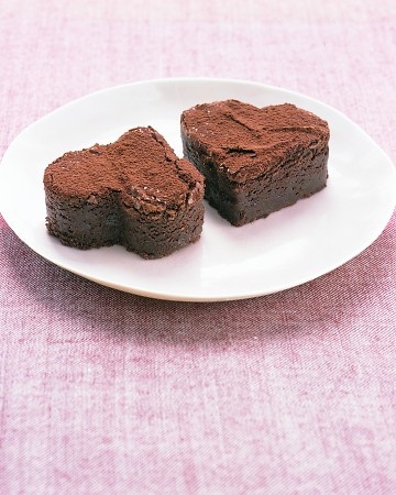 Heart Brownies Martha Stewart