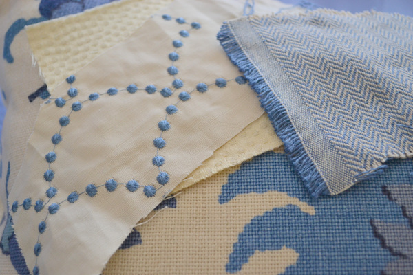 Maddie G Designs Guest Room Fabric Swatches